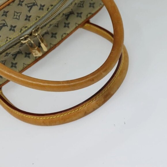 LOUIS VUITTON Monogram Mini Marie Hand Bag Blue M92003 LV Auth am8144 - Picture 8 of 16